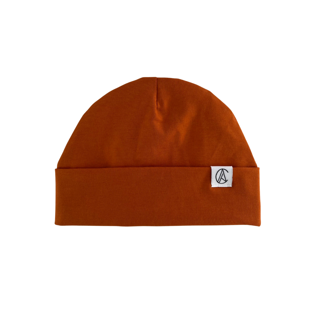Rust Jersey Beanie