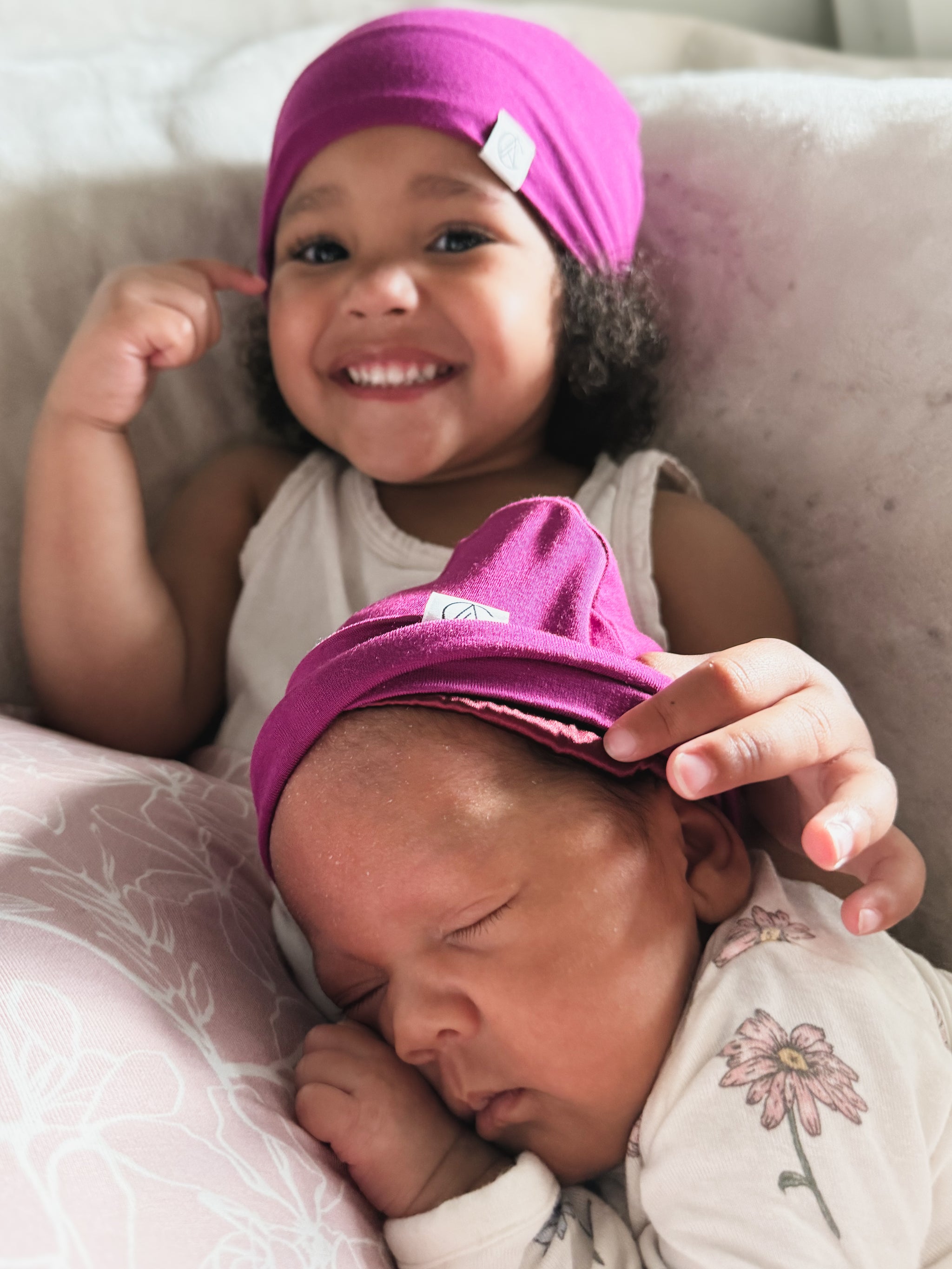 APPARIS Bundle of 3 Ribbed Beanies Jersey Beanie Trio Bundle – Aarin & Co main image 4