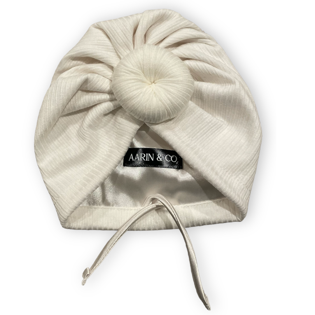 Adjustable Snow Ribbed Turban